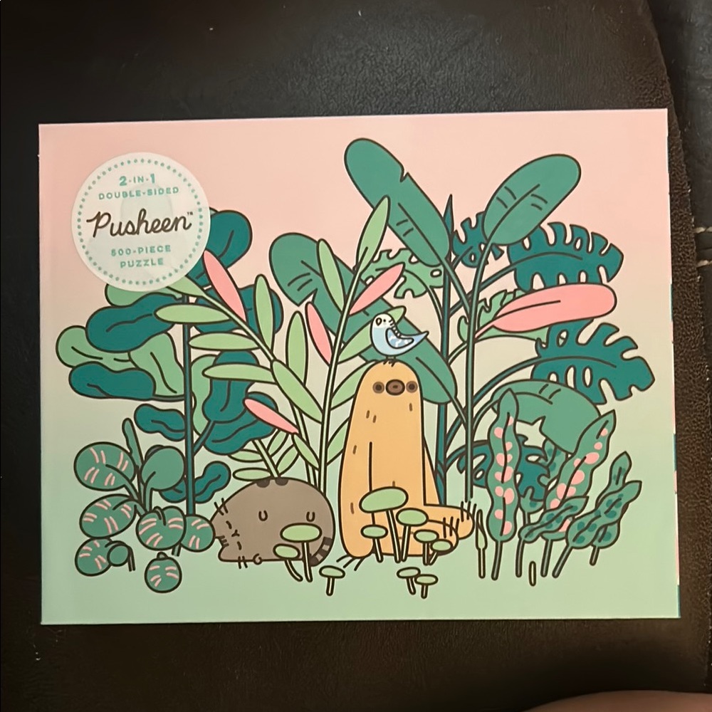 Pusheen 2 in 1 Double Sided 500 Piece Puzzle